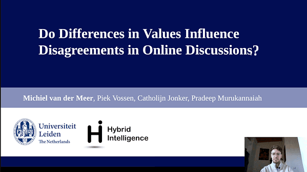 Do Differences in Values Influence Disagreements in Online Discussions?