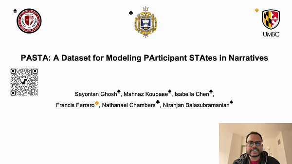 PASTA: A Dataset for Modeling PArticipant STAtes in Narratives